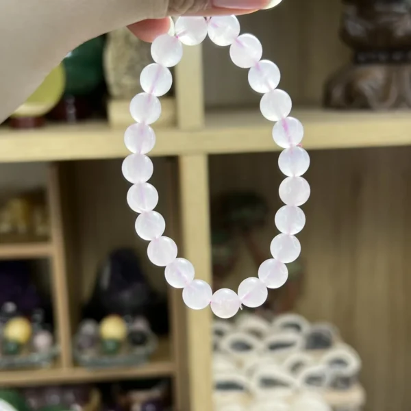 Vòng Chuỗi Đá Thạch Anh Hồng