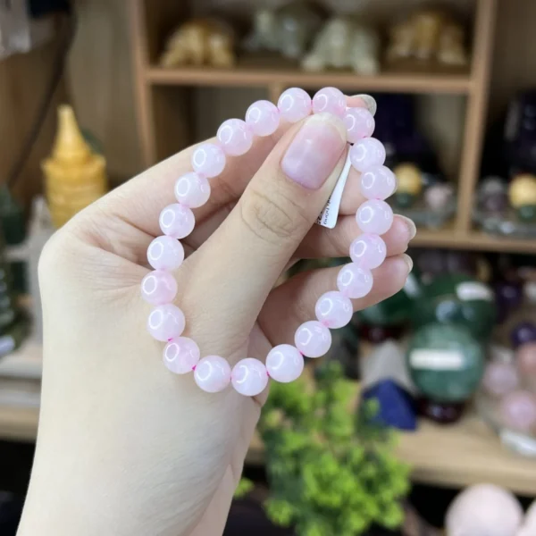 Vòng Chuỗi Đá Thạch Anh Hồng