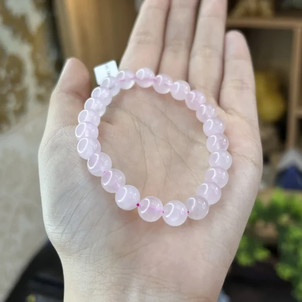 Vòng Chuỗi Đá Thạch Anh Hồng