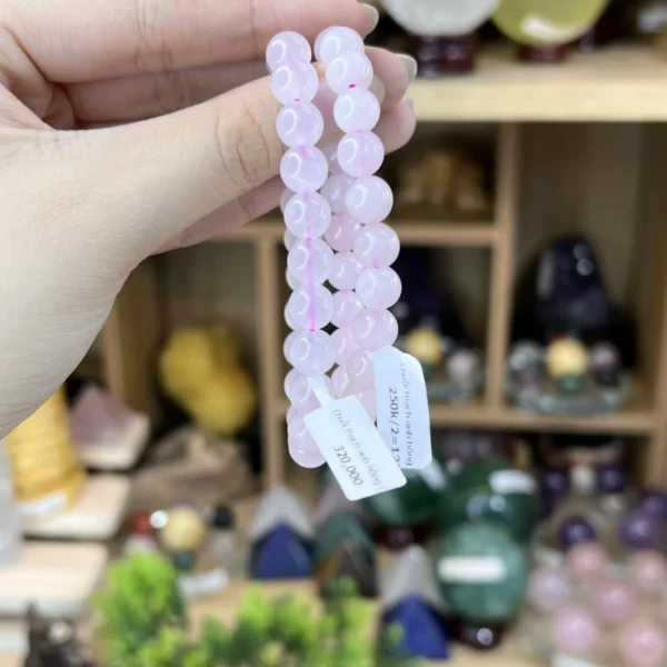 Ý nghĩa của vòng chuỗi đá Thạch Anh Hồng