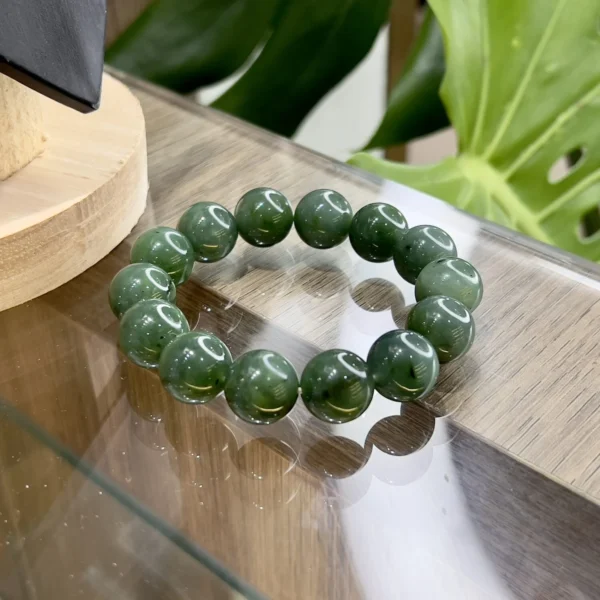 Chuỗi Đeo Tay Ngọc Bích Size 7mm đến 12mm