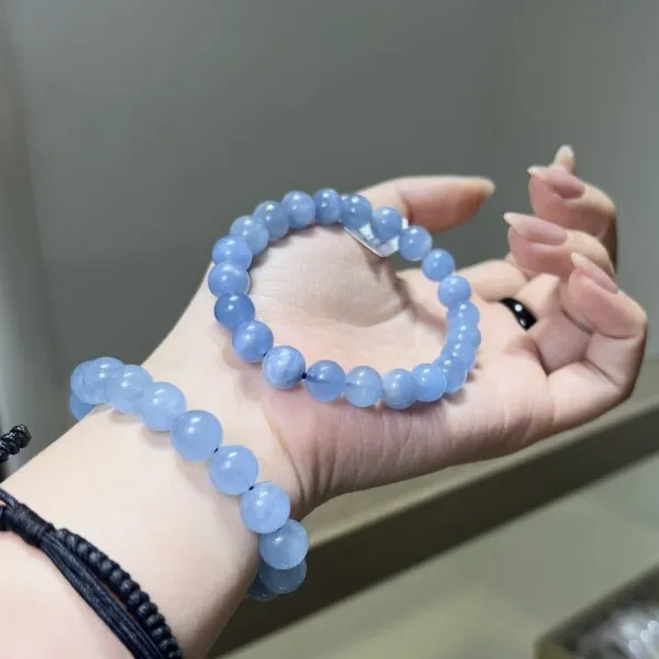 Chuỗi Đeo Tay Đá Aquamarine