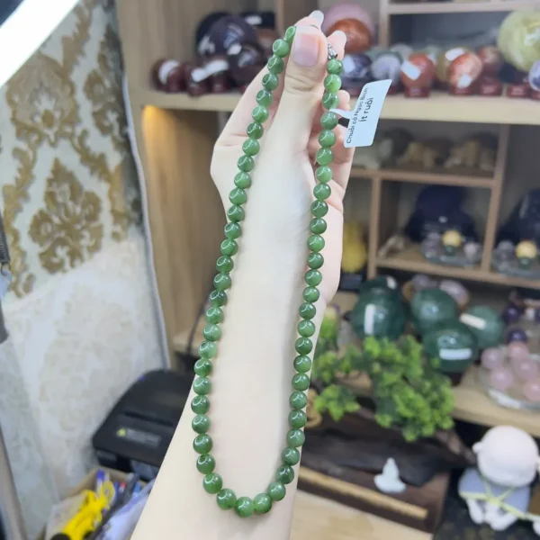 Ý nghĩa của chuỗi vòng cổ đá Ngọc Bích