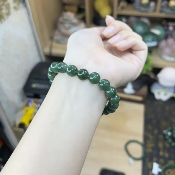 Chuỗi Vòng Tay Đá Ngọc Bích 39