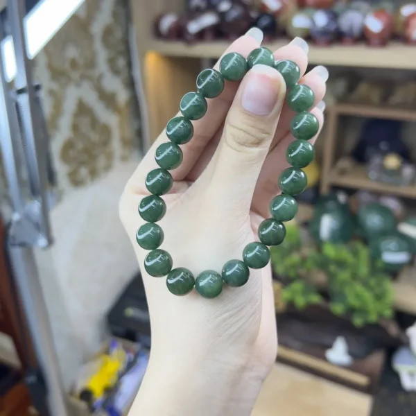Chuỗi Vòng Tay Đá Ngọc Bích 39