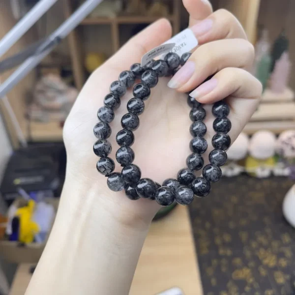 Vòng chuỗi Đá Thạch Anh Tóc Đen 39K