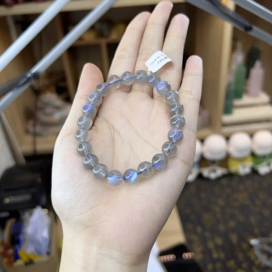 Chuỗi đeo tay đá Xà cừ Chuối đá xà cừ 35k