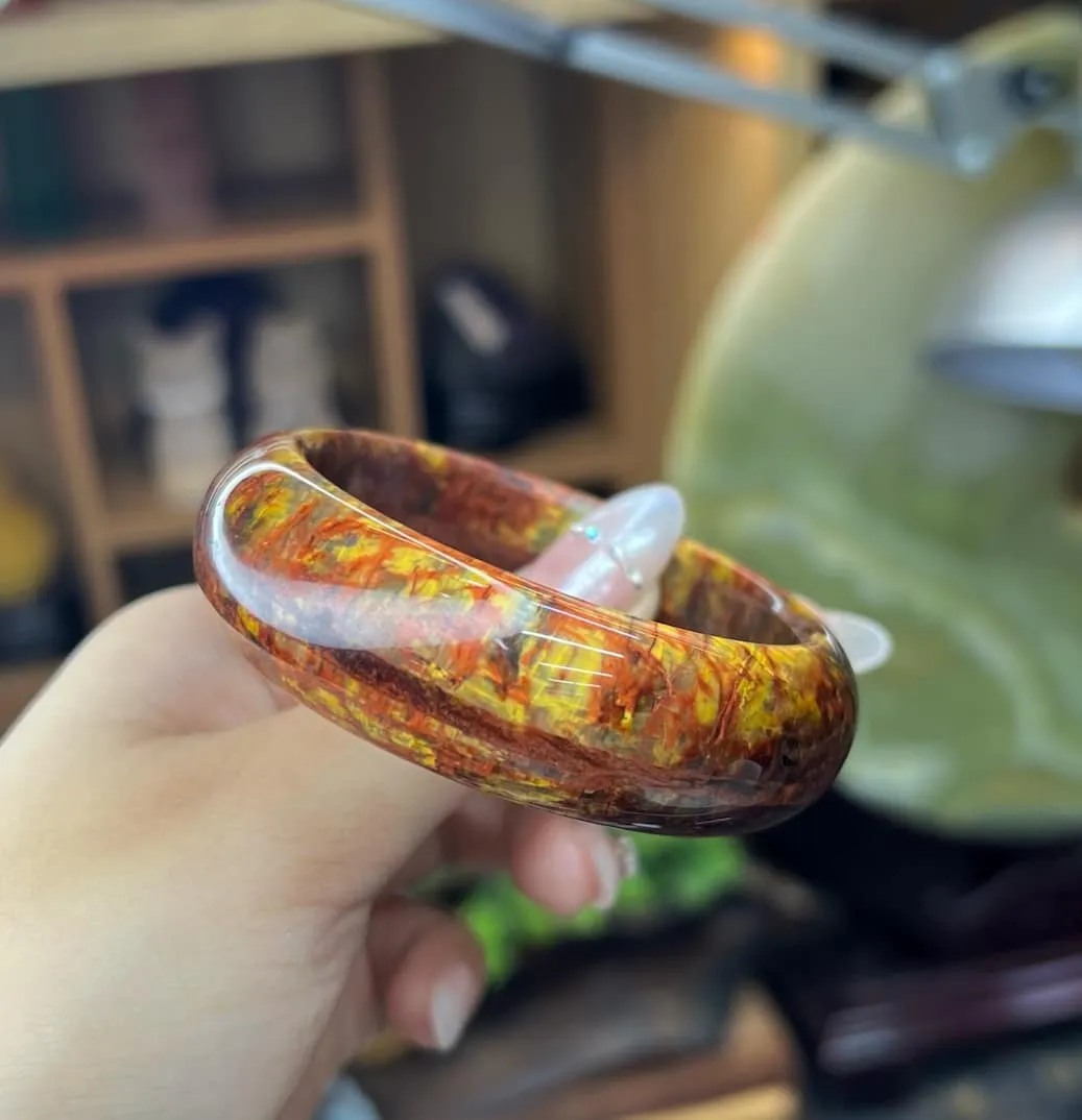 Vòng tay đá giông bão Pietersite Vòng tay đá giông bão Pietersite