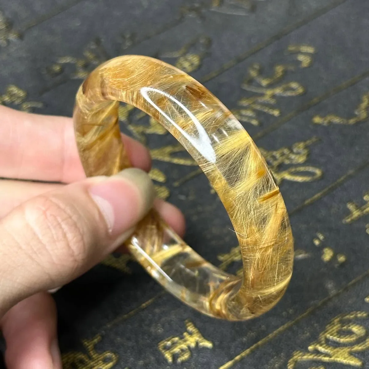 Vòng tay Thạch Anh Tóc Vàng Vòng tay Thạch Anh Tóc Vàng
