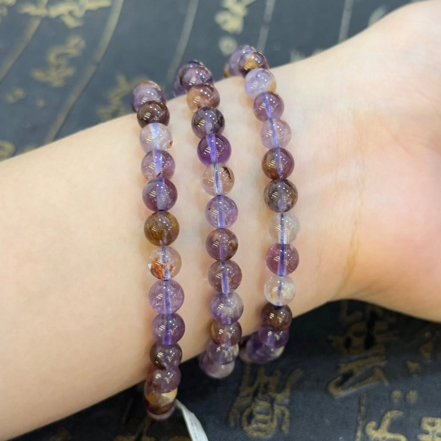 Chuỗi quấn tay thạch anh Aurora