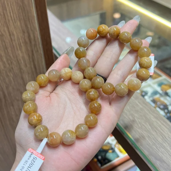 Chuỗi San Hô Vàng Size 8mm, 10mm, 12mm