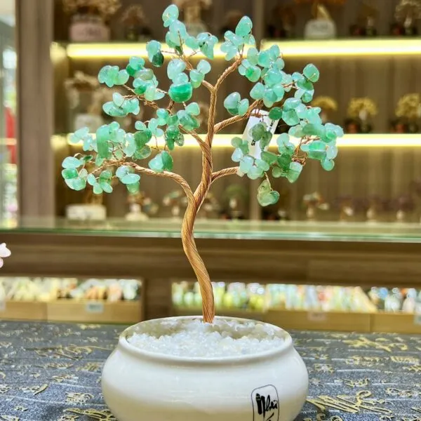 Cây tài lộc Aventurine – cao 18cm