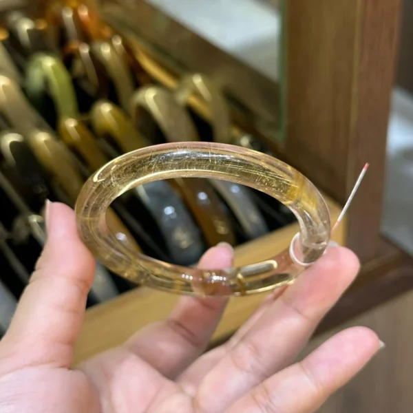 Vòng tay Thạch Anh Tóc Vàng Vòng tay Thạch Anh Tóc Vàng