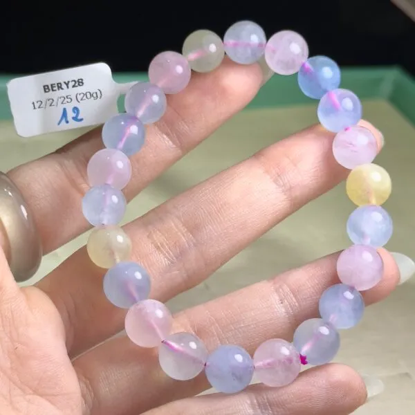 Chuỗi Beryl đeo tay Size 7mm