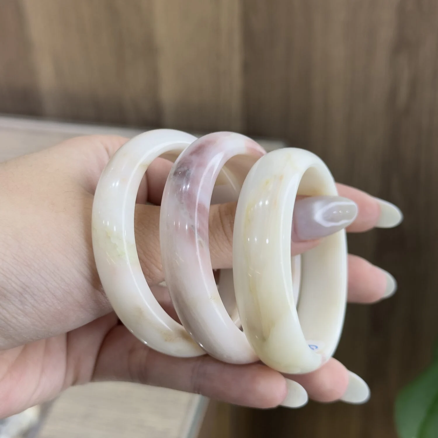 Vòng tay đá Serpentin Vòng tay đá Serpentin