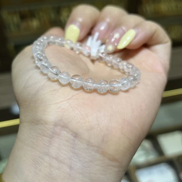 Chuỗi Thạch Anh Trắng Size 6mm Chuỗi Thạch Anh Trắng Size 6mm