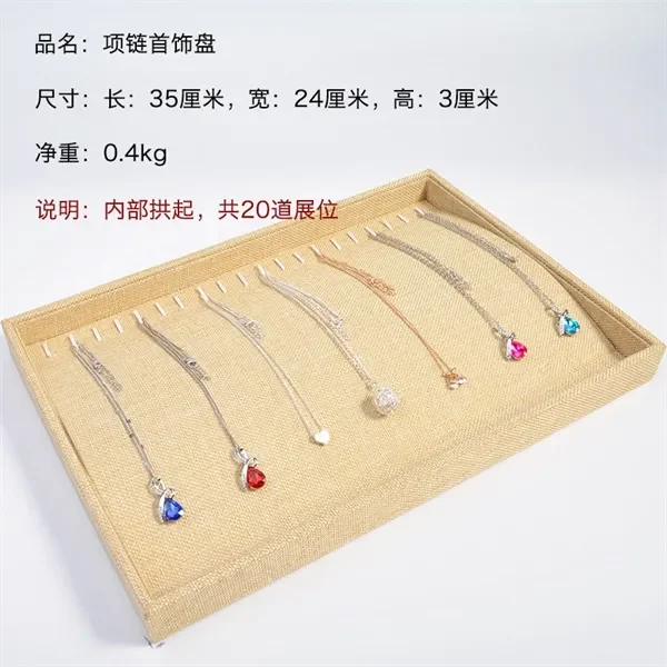 Khay vải vàng- dây chuyền