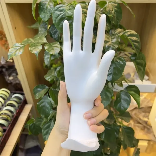 Bàn tay sứ đứng - trắng - Ảnh 5