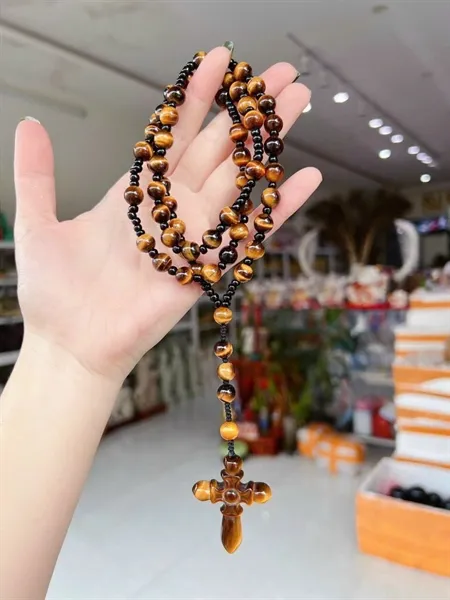 Chuỗi Mân Côi Dài Mắt Hổ Chuỗi Mân Côi Dài Mắt Hổ