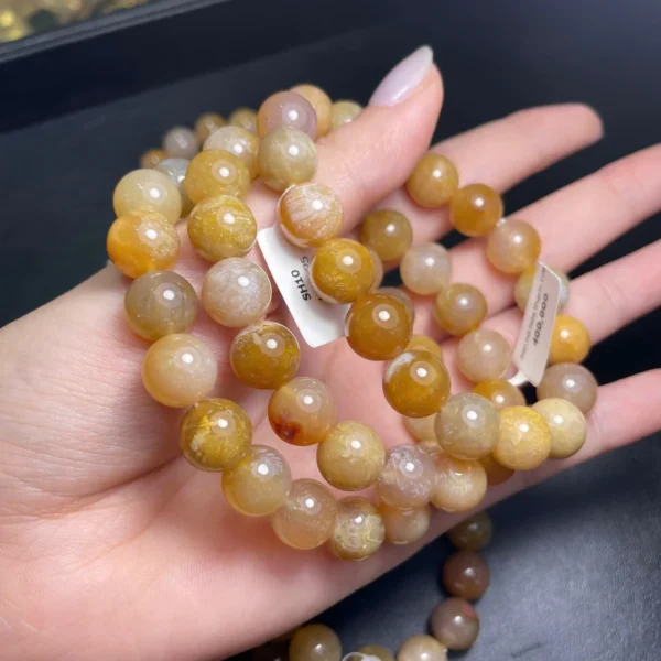 Chuỗi San Hô Vàng Size 8mm, 10mm, 12mm