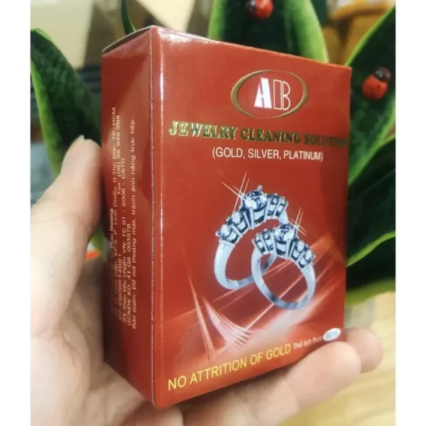 Nước Rửa Trang Sức Bạc AB 60ml Dung Dich Làm Bóng Bạc Như Mới