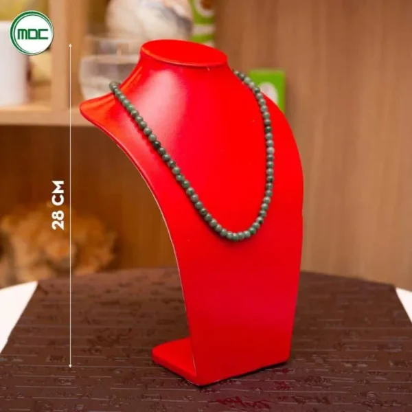 Tượng cổ da lớn cao 28cm trưng bày trang sức (màu trắng, đen, đỏ)