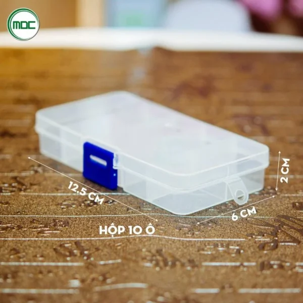 Alternative view of Hộp nhựa đựng charm đựng phụ kiện 10 Ô và 15 Ô