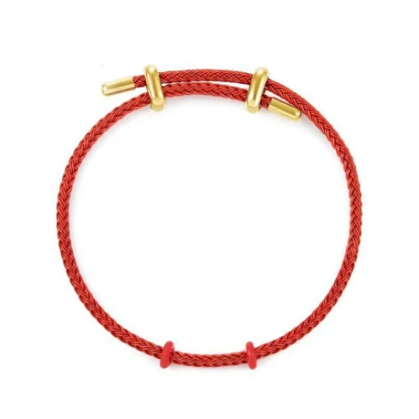 Vòng tay dây thép bắt mắt có thể kết hợp với đá phong thủy, phối charm [TẶNG CHẶN CAO SU]