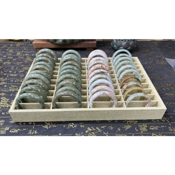 Khay Đựng và Bảo Quản Trang Sức Bằng Vải Bố Chắc Chắn, Sang Trọng - Ảnh 5