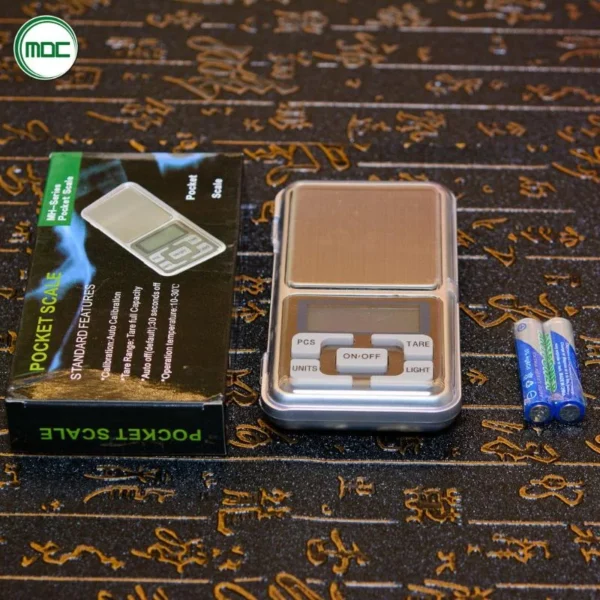 Cân tiểu ly điện tử bỏ túi mini - cân tiểu ly 500gram - Ảnh 3