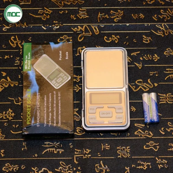 Alternative view of Cân tiểu ly điện tử bỏ túi mini - cân tiểu ly 500gram