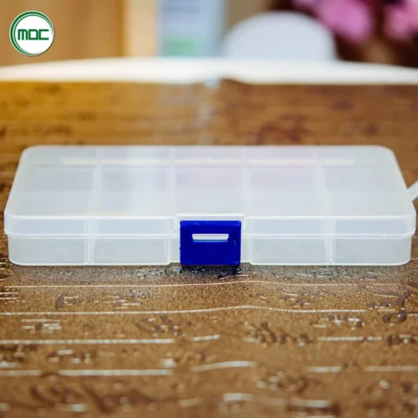 Hộp nhựa đựng charm đựng phụ kiện 10 Ô và 15 Ô Hộp nhựa đựng charm đựng phụ kiện 10 Ô và 15 Ô - Ảnh 3